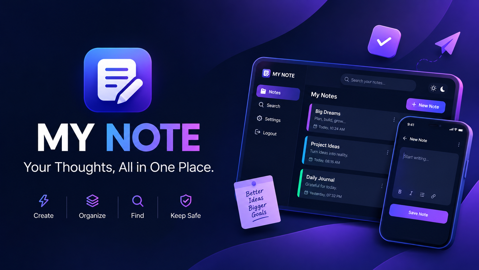 MY NOTE